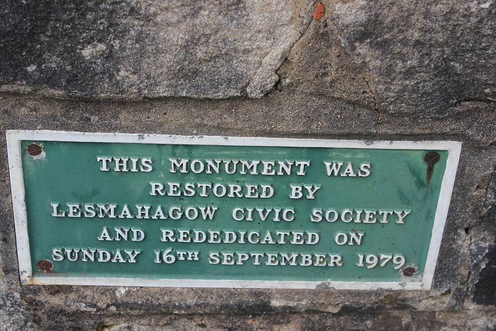 Monument to David Steel 